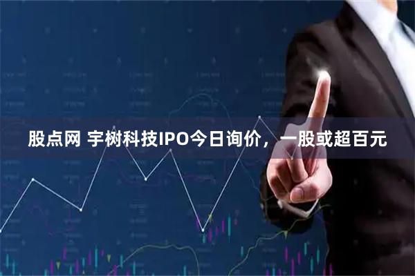 股点网 宇树科技IPO今日询价，一股或超百元